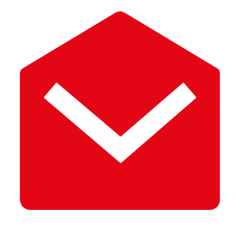 Mail icon red