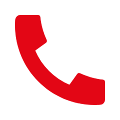 Phone icon red